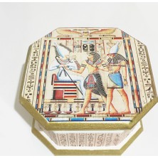 Kuzey Caddesi Antik Mısır Horus Kişiye Özel Köstekli Cep Saati 513