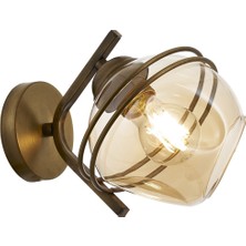 AVONNI AP-60215-1E Eskitme Kaplama Aplik E27 Metal Cam 15x25cm