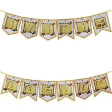 Festivall Inşaat Iyiki Doğdun Banner Zigzag