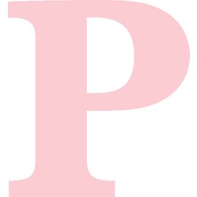 Festivall Karton Harf Banner Pembe P
