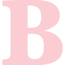 Festivall Karton Harf Banner Pembe B