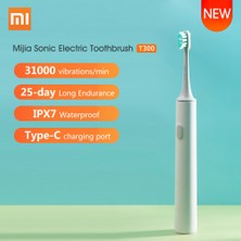 Xiaomi Mijia Sonic Elektrikli Diş Fırçası T300 USB - Beyaz (Yurt Dışından)