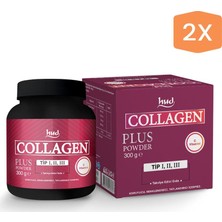 Hud Collagen Plus Powder 300 G - Toz  2 Adet