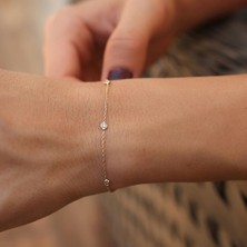 By Golden House Pırlanta Tohum Taşlı Bileklik