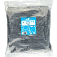 Gwest Gt 200MB 200 x 2,5 mm Siyah Kablo Bağı