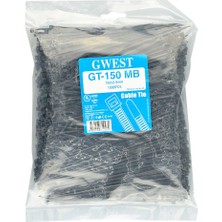 Gwest Gt 150MB 150 x 2,5 mm Siyah Kablo Bağı