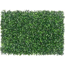 Nettenevime Yeşil Plastik Yapay Çiçek Duvar Kaplama Panel 40 X 60 cm Sarmaşık Özellikli