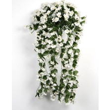 Nettenevime Yapay Çiçek Sarkan Begonvil Çiçeği Jumbo Beyaz