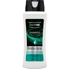 Deep Fresh Şampuan Mentol  Kepekli Saçlar 750 ml