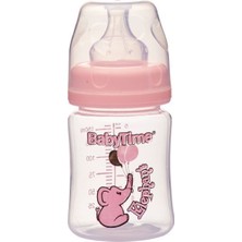 BabyTime BT076 Geniş Ağız Pp Biberon 150 cc - Pembe