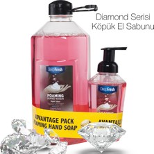 Deep Fresh Diamond Köpük Sabun Ruby 2,5 Lt & 400 ml Avantaj Paketi