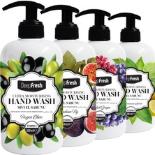 Deep Fresh Garden Nemlendirici Sıvı Sabun Karma Paket 4 x 500 ml