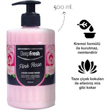 Deep Fresh Romance Sıvı Sabun Pembe Gül 500 ml