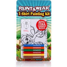 Paint&Wear Sihirli Peri Boyama T-Shirt 4-6