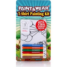 Paint&Wear Palyaço Boyama T-Shirt 4-6