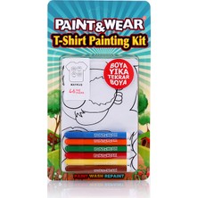 Paint&Wear Baykuş Boyama T-Shirt 4-6