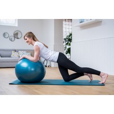 Decathlon Domyos Konforlu Pilates Matı - S Boy - 170 Cm X 55 Cm X 10 Mm - Mavi