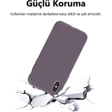 KZY Oppo A72 Kapak İçi Kadife Soft Logosuz Lansman Silikon Kılıf - Lila