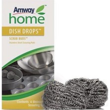 Amway Dish Drops Scrub Buds Bulaşık Teli 4'lü Paket