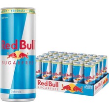 Red Bull Şekersiz Enerji Içeceği 24 x 250 ml