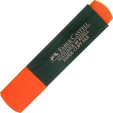 Faber-Castell 15 Parça Turuncu Fosforlu Kalem Ölçüler ile Renkli Notlar İçin İdeal