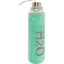 Tohana Peluş Kılıflı Cam Matara 600ML