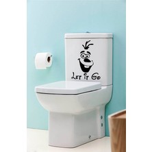 Msticker Eğlenceli Klozet Kapağı ve Banyo Sticker