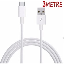 Ally USB- Type C Kablo Şarj ve Data Kablosu 3 mt