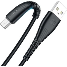 Ally USB Type C 2.4A Hızlı Şarj 1 mt Şarj USB Kablo