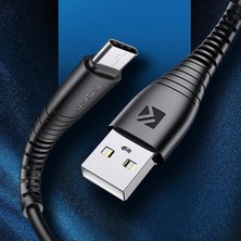 Ally USB Type C 2.4A Hızlı Şarj 1 mt Şarj USB Kablo