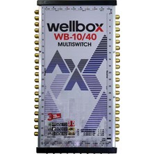 Wellbox Multıswıtch WB-1040 10/40 Uydu Santrali