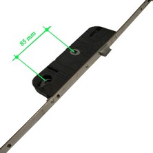 Kale Pvc Balkon Kapı Kilitli Ispanyolet