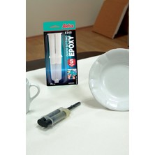 Akfix E340 Hızlı Epoksi Yapıştırıcı Şırınga 25ml