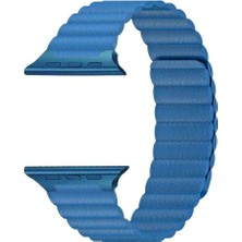 Arabulalaca  APPLE WATCH SERİ S10 / S11  46 mm Deri Loop Kordon 44 MM 45MM 46MM Kayış BEDEN L