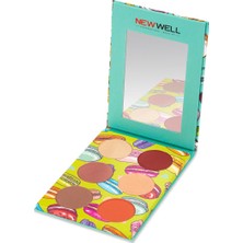 New Well Delicious Eyeshadow (Mavi) 6'lı Göz Farı