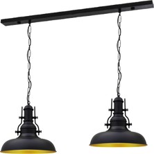 Bamyum Nota Ikili Siyah Avize