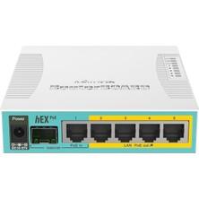 Mikrotık Hex 4 Poe RB960PGS 5x Gigabit 1 SFP Dağıtıcı