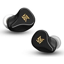 Kz Z1 10MM Dinamik Sürücülü Hi-Fi Bluetooth 5.0 Kablosuz Kulaklık Siyah