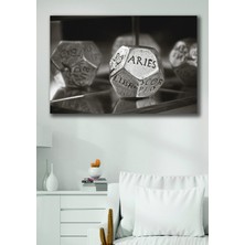 Hediyeler Kapında 50X70 Aries Kanvas Duvar Tablo