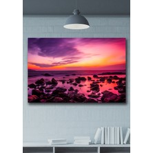 Hediyeler Kapında 50X70 Kızıllık Kanvas Duvar Tablo