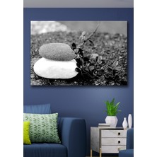 Hediyeler Kapında 50X70 Beyaz Uyum Kanvas Duvar Tablo