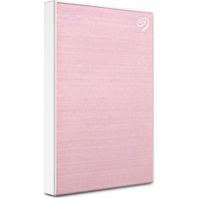 Seagate One Touch 2TB, 4 ay Adobe CC Photo Plan, 2 yıl Veri Kurtarma USB 3.0 Taşınabilir Disk Roze Altın (STKB2000405)