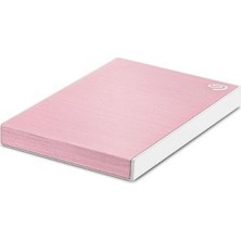 Seagate One Touch 2TB, 4 ay Adobe CC Photo Plan, 2 yıl Veri Kurtarma USB 3.0 Taşınabilir Disk Roze Altın (STKB2000405)