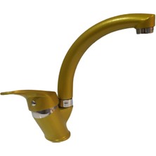 Yılmek Gold Krom Lavabo Bataryası