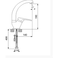 Yılmek Beyaz Mermer Kırığı  Desenli Eviye Bataryası