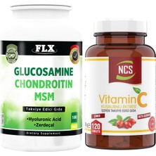 FLX Glucosamine Chondroitin Msm 180 Tablet Vitamin C 120 Tablet