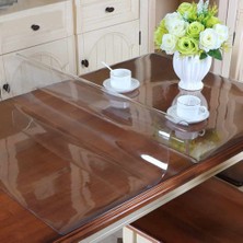 Arge Zemin Pvc Kalın Kaymaz Masa Örtüsü Koruyucu 1,7mm Kalınlık 90 x 70 cm