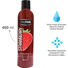 Deep Fresh Arındırıcı Duş Jeli Çilek 400 ml