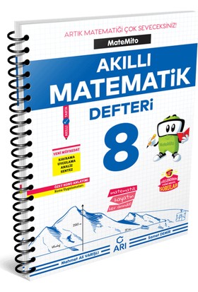 Arı Yayıncılık 8. Sınıf Matemito Matematik Defteri