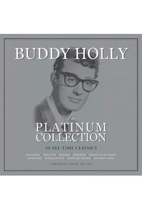 Buddy Holly - Platinum Collection (3 Beyaz Lp) (Plak)